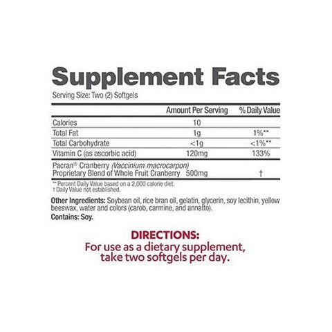 Azo, Cranberry Urinary Tract Health, 100 Caps Azo