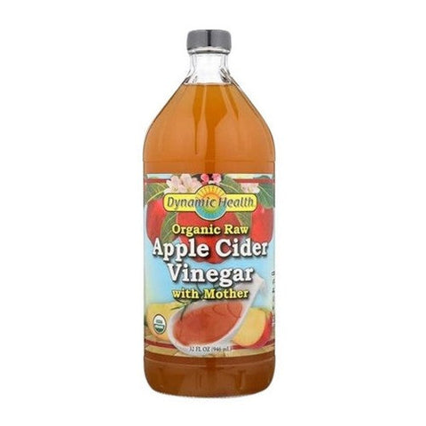 Dynamic Health Laboratories, Organic Apple Cider Vinegar with Mother, 32 OZ Dynamic Health Laboratories