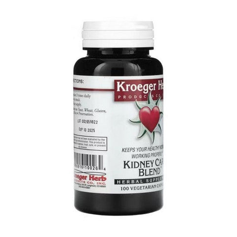 Kroeger Herb, Kidney Care Blend, 100 Veg Caps Kroeger Herb