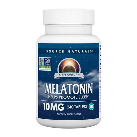 Source Naturals, Melatonin, 10 mg, 240 Tabs Source Naturals