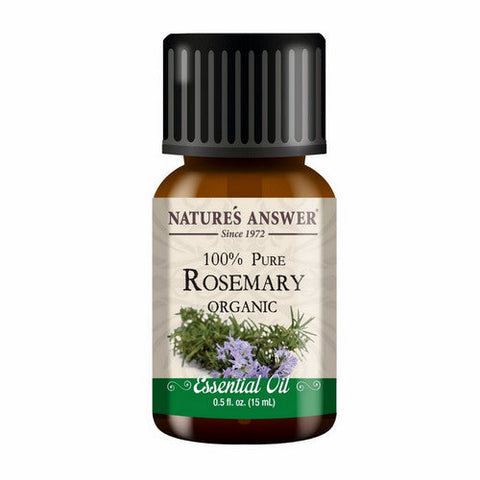 Nature's Answer, Pure Organic Essential Oil Rosemary, 0.5 Oz Nature's Answer