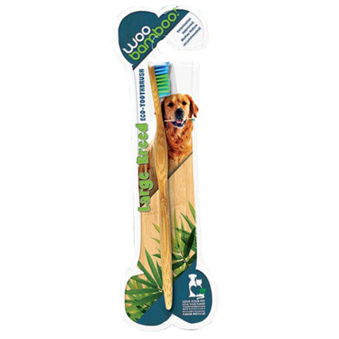 Woo Bamboo, Toothbrush For Large Dog, Each Woo Bamboo