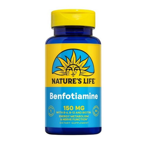 Nature's Life, Benfotiamine, 150 Mg, 60 Veg Caps Nature's Life