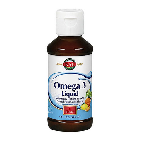 Omega 3 Liquid Fresh Citrus 4 fl oz by Kal