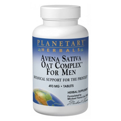 Planetary Herbals, Avena Sativa Oat Complex, For Men, 100 Tabs Planetary Herbals