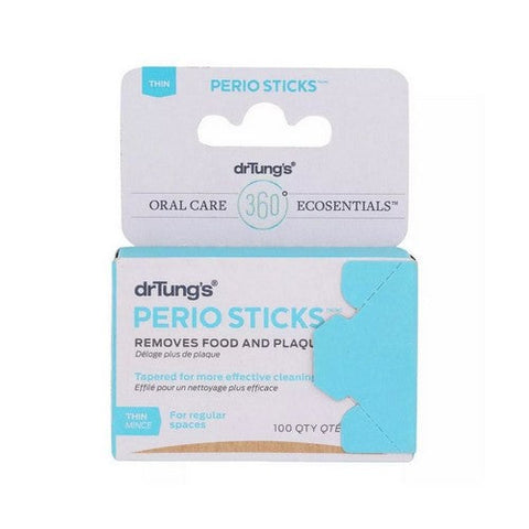 Dr. Tungs, Dental Sticks For Teeth And Gum Cleaning Toothpicks For Oral Care, 100 Count(Case Of 6) Dr. Tungs