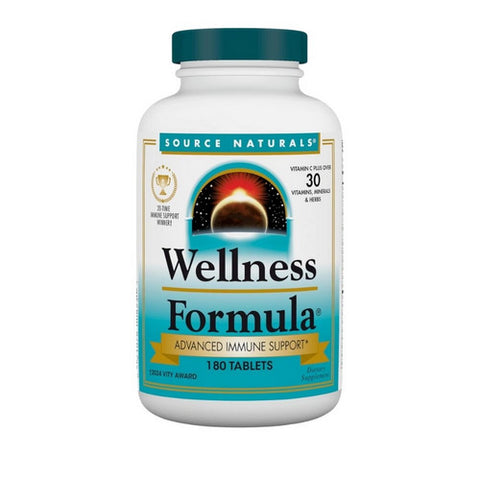 Wellness Formula Tablets 180 Tabs by Source Naturals