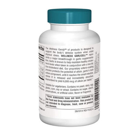 Source Naturals, Wellness GarliCell, 6,000 mcg Allicin, 90 Tabs Source Naturals