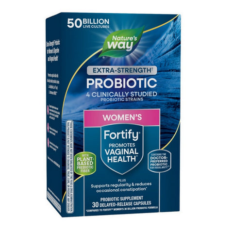 Fortify Women's Extra-Strength Plus Probiotic 30 Caps by Nature's Way