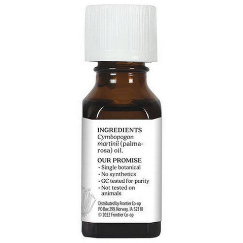 Aura Cacia, Essential Oil Palmarosa, (cymbopogon martini) 0.5 Fl Oz Aura Cacia