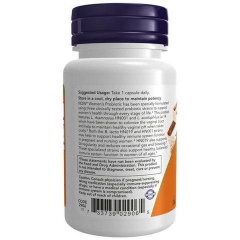 Now Foods, Women's Probiotic 20 Billion, 50 Vegcaps Now Foods