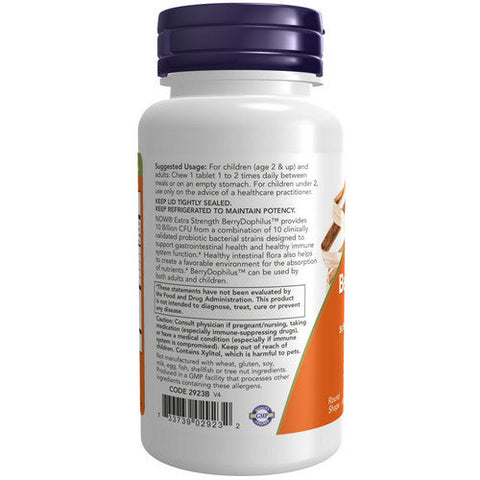 Now Foods, Berry Dophilus 10 Billion, 50 Chews Now Foods