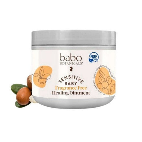 Babo Botanicals, Sensitive Baby All Natural Healing Ointment Fragrance Free, 4 Oz Babo Botanicals