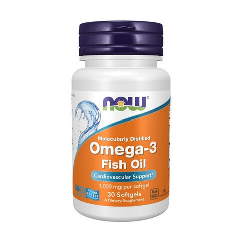 Omega-3 Fish Oil 30 Softgels by Now Foods
