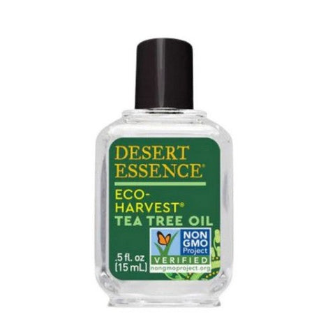 Desert Essence, Eco-Harvest Tea Tree Oil, 0.5 Fl Oz Desert Essence