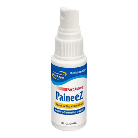 North American Herb & Spice, Muscle And Join Relief Paineez Topical Spray, 1 Oz North American Herb & Spice