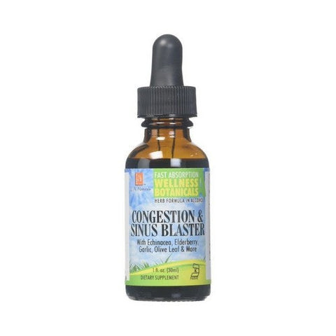L. A .Naturals, Congestion And Sinus Blaster Drop, 1 Oz L. A .Naturals