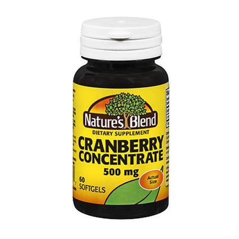 Nature's Blend, Cranberry Concentrate, 500 Mg, 60 Softgels Nature's Blend