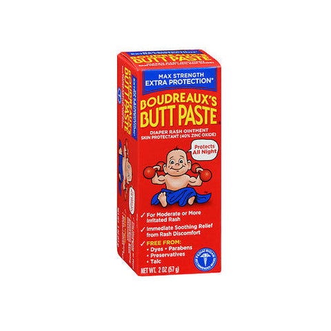 Boudreaux, Butt Paste Maximum Strength, 2 Oz Boudreaux