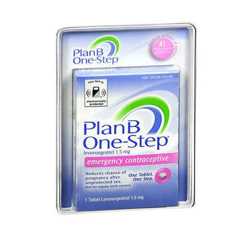 Levonorgestrel Emergency Contraceptive Tablet 1 Each by Plan B One-Step