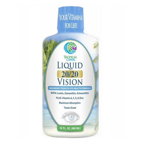 Tropical Oasis, Liquid 20/20 Vision, 32 Oz Tropical Oasis