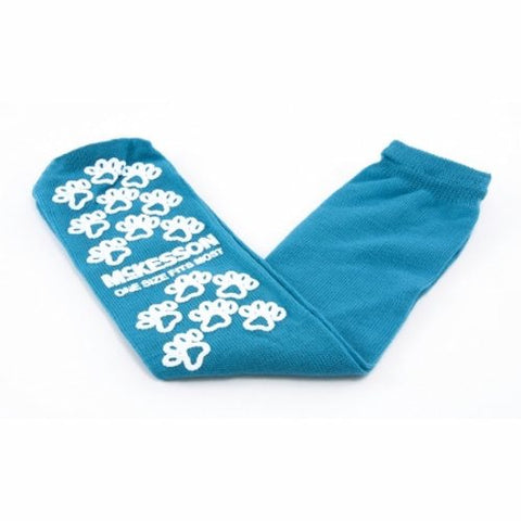 Slipper Socks Unisex Adult One Size Fits Most Single Tread 40-1069 Count of 96 by McKesson