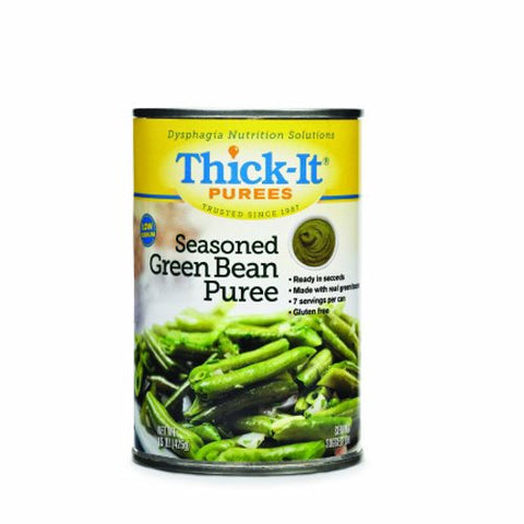 Thick-It, Puree Thick-It  15 oz. Container Can Seasoned Green Bean Flavor Ready to Use Puree Consistency, Count of 12 Thick-It