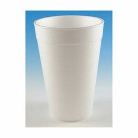 WinCup, Drinking Cup WinCup  32 oz. White Styrofoam Disposable, Count of 500 WinCup