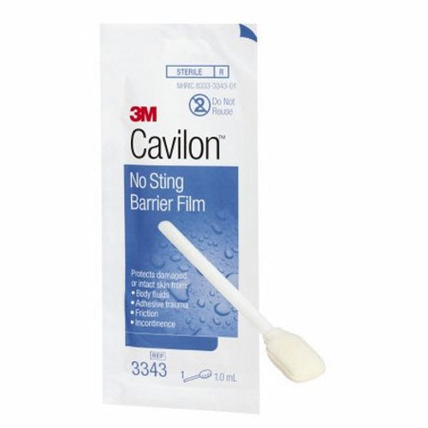 3M, Cavilon No Sting Skin Barrier Applicator 26 to 62% Strength Hexamethyldisiloxan, 1 Ml, Box Of 25 3M
