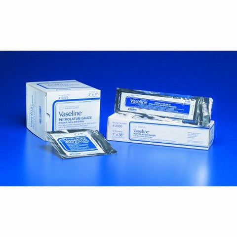 Vaseline, Impregnated Dressing, Box Of 50 Vaseline
