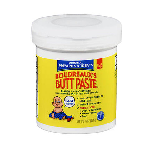 Boudreaux's Butt Paste, Diaper Rash Treatment, 16 Oz Boudreaux's Butt Paste