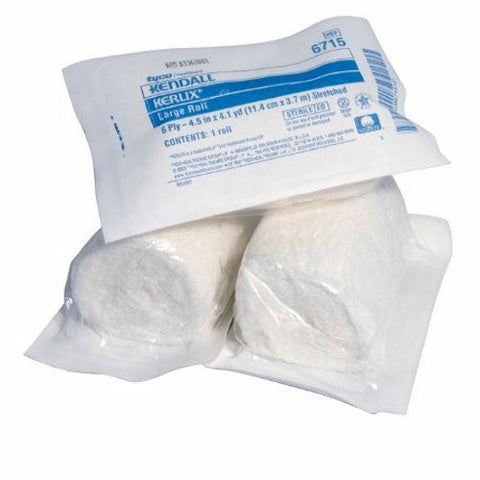 Kerlix, Fluff Bandage Roll Kerlix Gauze 6-Ply 4-1/2 Inch X 3-1/10 Yard Roll Shape Sterile, Count of 100 Kerlix
