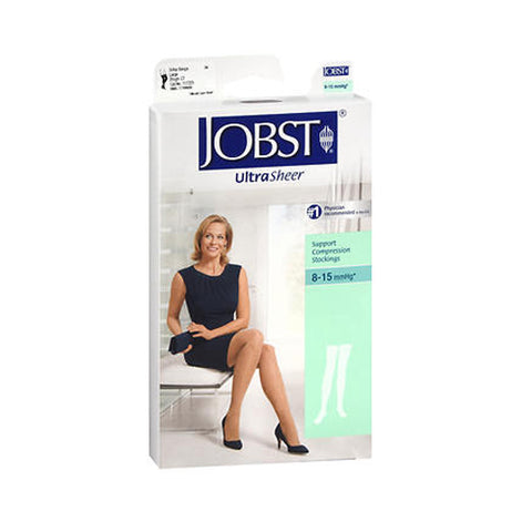 Jobst, Ultrasheer Support Compression Stockings Silky Beige Large, 1 Pair Jobst