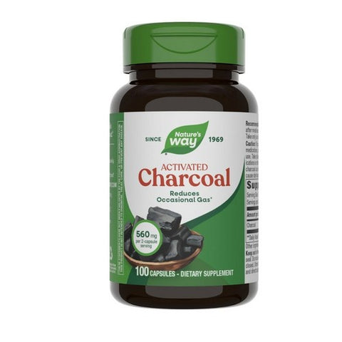Activated Charcoal 100 Caps by Nature's Way