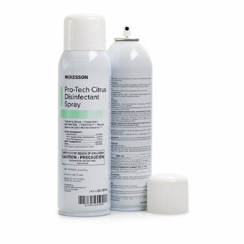 McKesson, Surface Disinfectant Cleaner McKesson Pro-Tech Alcohol Based Liquid 16 oz. NonSterile Can Citrus Sce, 16 Oz McKesson