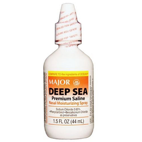 Major Pharmaceuticals, Deep Sea Nasal Spray, 1.5 Oz Major Pharmaceuticals