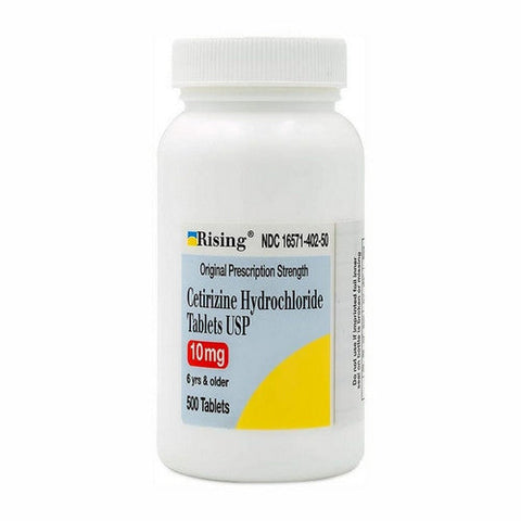 Zyrtec, Cetirizine Hcl, 10 Mg, 500 Tabs