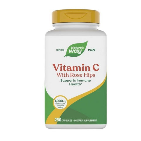 Vitamin C with Rose Hips 250 Caps by Nature's Way