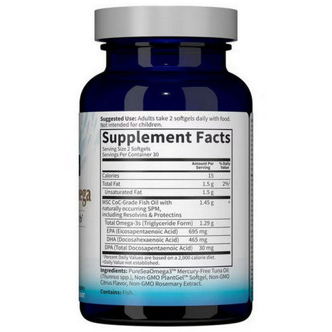 Garden of Life, Dr. Formulated Advanced Omega, Lemon, 60 Softgels Garden of Life