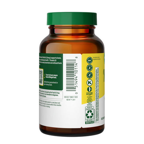 MegaFood, Vitamin D3, 25 Mcg, 60 Tabs MegaFood