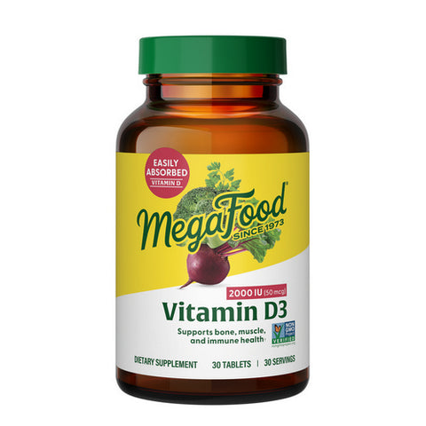 Vitamin D3 30 Tabs by MegaFood