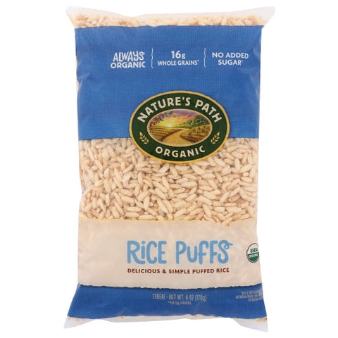 Natures Path, Cereal Puff Rice Org, Case of 12 X 6 Oz Natures Path