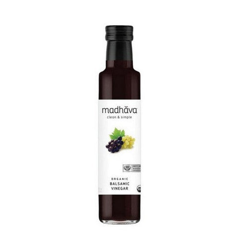Madhava Honey, Vinegar Balsamic, 250 Ml(Case Of 6) Madhava Honey