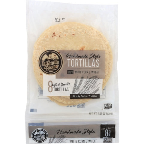 La Tortilla Factory, Tortilla Corn Hms Wht, 11.57 Oz(Case Of 12) La Tortilla Factory