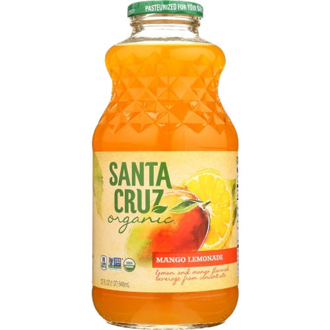 Santa Cruz, Juice Mango Lemonade Org, Case of 12 X 32 Oz