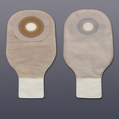 Ostomy Pouch One-Piece System 12 Inch Length Flat 2 Inch Stoma 8634 1-1/2 Inch Stoma Box of 5 by Hollister