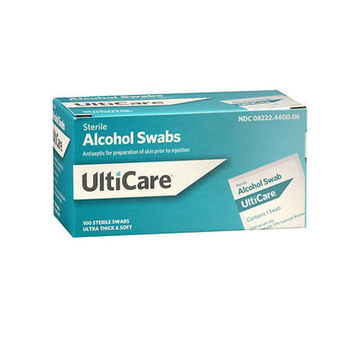 Ulticare, Sterile Alcohol Swabs, 100 Count Ulticare
