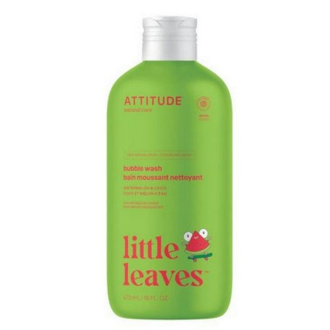 Attitude, Little Leaves Bubble Bath Watermelon & Coco, 16 Oz Attitude