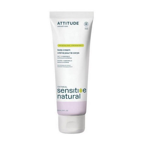 Attitude, Sensitive Skin Body Cream Chamomile, 16 Oz Attitude