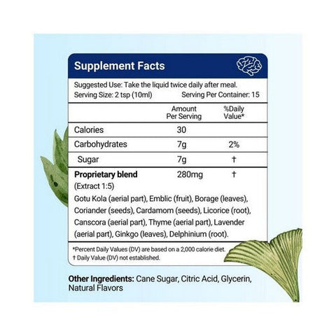Herbion Naturals, Memory Support Syrup, 5 Oz Herbion Naturals